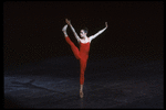 New York City Ballet production of "Calcium Light Night" with Heather Watts, choreography by Peter Martins (New York)