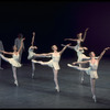 New York City Ballet production of "Chaconne" with Deborah Koolish, Kyra Nichols and Judith Fugate, choreography by George Balanchine (New York)