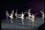 New York City Ballet production of "Chaconne" with Deborah Koolish, Kyra Nichols and Judith Fugate, choreography by George Balanchine (New York)