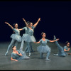 New York City Ballet production of "The Concert" with Delia Peters center, choreography by Jerome Robbins (New York)