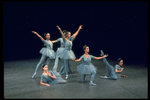 New York City Ballet production of "The Concert" with Delia Peters center, choreography by Jerome Robbins (New York)
