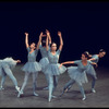 New York City Ballet production of "The Concert" with Christine Redpath and Delia Peters center, choreography by Jerome Robbins (New York)