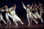 New York City Ballet production of "Cortege Hongrois" with Karin von Aroldingen and Jean-Pierre Bonnefous, choreography by George Balanchine (New York)