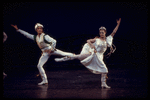New York City Ballet production of "Cortege Hongrois" with Karin von Aroldingen and Jean-Pierre Bonnefous, choreography by George Balanchine (New York)