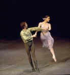 New York City Ballet production of "Dances at a Gathering" with Victor Castelli and Merrill Ashley, choreography by Jerome Robbins (New York)