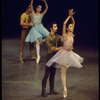 New York City Ballet production of "Dances at a Gathering" with Kay Mazzo and John Prinz foreground, and Sara Leland and Anthony Blum, choreography by Jerome Robbins (New York)