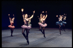 New York City Ballet production of "Danses Concertantes" with Colleen Neary, Renee Estopinal and Carol Sumner, choreography by George Balanchine (New York)