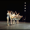 New York City Ballet production of "Divertimento No. 15" with Tracy Bennett, Robert Weiss, Victor Castelli and Susan Pilarre, Maria Calegari, Merrill Ashley, Stephanie Saland and Marjorie Spohn, choreography by George Balanchine (New York)