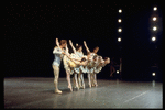 New York City Ballet production of "Divertimento No. 15" with Tracy Bennett, Robert Weiss, Victor Castelli and Susan Pilarre, Maria Calegari, Merrill Ashley, Stephanie Saland and Marjorie Spohn, choreography by George Balanchine (New York)