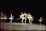New York City Ballet production of "Divertimento No. 15" with Susan Pilarre, Robert Weiss and Stephanie Saland, choreography by George Balanchine (New York)