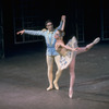 New York City Ballet production of "Divertimento No. 15" with Sara Leland and Kent Stowell, choreography by George Balanchine (New York)