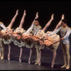 New York City Ballet production of "Divertimento No. 15" with Tracy Bennett, Robert Weiss, Victor Castelli, Kyra Nichols, Maria Calegari, Merrill Ashley, Stephanie Saland and Susan Hendl, choreography by George Balanchine (New York)