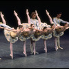 New York City Ballet production of "Divertimento No. 15" with Tracy Bennett, Robert Weiss, Victor Castelli, Kyra Nichols, Maria Calegari, Merrill Ashley, Stephanie Saland and Susan Hendl, choreography by George Balanchine (New York)