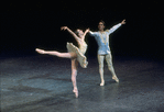 New York City Ballet production of "Divertimento No. 15" with Susan Hendl and Victor Castelli, choreography by George Balanchine (New York)