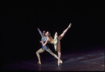 New York City Ballet production of "Divertimento No. 15" with Susan Hendl and Victor Castelli, choreography by George Balanchine (New York)