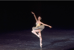 New York City Ballet production of "Divertimento No. 15" with Susan Hendl, choreography by George Balanchine (New York)