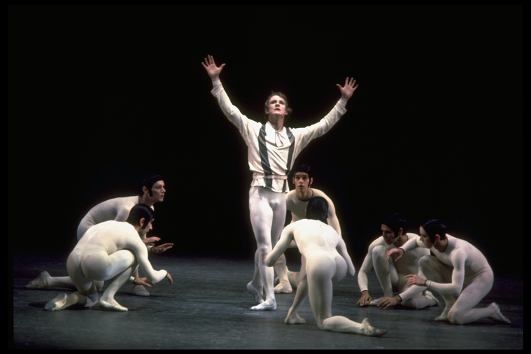 NYC Ballet dancers on stage