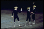 New York City Ballet production of "Fanfare" with Bryan Pitts, Bart Cook and Jean-Pierre Frohlich, choreography by Jerome Robbins (New York)