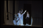 New York City Ballet production of "Afternoon of a Faun" with Allegra Kent and Mikhail Baryshnikov, choreography by Jerome Robbins (New York)