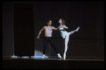New York City Ballet production of "Afternoon of a Faun" with Allegra Kent and Mikhail Baryshnikov, choreography by Jerome Robbins (New York)