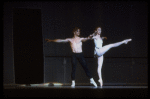 New York City Ballet production of "Afternoon of a Faun" with Allegra Kent and Mikhail Baryshnikov, choreography by Jerome Robbins (New York)