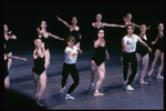 New York City Ballet production of "The Four Temperaments" with Mikhail Baryshnikov, choreography by George Balanchine (New York)