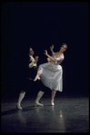 New York City Ballet production of "The Goldberg Variations" with Renee Estopinal and Michael Steele, choreography by Jerome Robbins (New York)