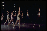 New York City Ballet production of "The Goldberg Variations" with Christine Redpath, Suzanne Erlon and Delia Peters, choreography by Jerome Robbins (New York)