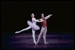 New York City Ballet production of "La Source" with Gelsey Kirkland and Helgi Tomasson, choreography by George Balanchine (New York)