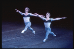 New York City Ballet production of "Kammermusik No. 2", with Adam Luders and Sean Lavery, choreography by George Balanchine (New York)