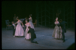 New York City Ballet production of "Vienna Waltzes" with Mimi Paul and Nicholas Magallanes, Patricia McBride and Suzanne Farrell (R), choreography by George Balanchine (New York)