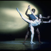 New York City Ballet production of "Metastaseis and Pithoprakta" with Suzanne Farrell and Arthur Mitchell, choreography by George Balanchine (New York)