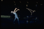 New York City Ballet production of "Metastaseis and Pithoprakta" with Suzanne Farrell and Arthur Mitchell, choreography by George Balanchine (New York)