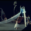 New York City Ballet production of "Mother Goose" with Muriel Aasen and Daniel Duell, Delia Peters kneeling, choreography by Jerome Robbins (New York)
