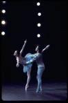 New York City Ballet production of "Raymonda Variations" with Patricia McBride and Helgi Tomasson, choreography by George Balanchine (New York)