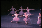 New York City Ballet production of "Raymonda Variations" with Nichol Hlinka at center, choreography by George Balanchine (New York)