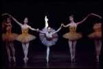 New York City Ballet production of "Theme and variations" with Gelsey Kirkland, choreography by George Balanchine (New York)