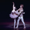 New York City Ballet production of "Theme and variations" with Gelsey Kirkland and Peter Martins, choreography by George Balanchine (New York)