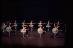 New York City Ballet production of "Symphony in C" with Patricia Wilde and Jonathan Watts, Allegra Kent and Nicholas Magallanes, Patricia McBride and Edward Villella, Francia Russell, choreography by George Balanchine (New York)