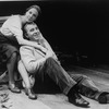 Actors Nigel Hawthorne and Jane Alexander as author C.S. Lewis and poet Joy Davidman in a scene from the play "Shadowlands"