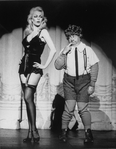 Actors Ann Jillian and Mickey Rooney onstage in "Sugar Babies"