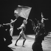 Jose Uribe (R) performing in historical ballet produced by Chilean National Ballet Co.