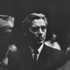 Founder-Director of Chilean National Ballet Co., Ernst Uthoff, attending ballet