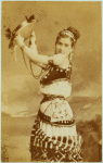 Dancer with tambourine