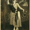 Dancer with castanets in Spanish costume