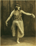 Dancers in hula costumes.