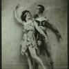 assos Kanellos and unidentified female dancer/ photograph by Nickolas Muray.