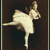 Ballet dancer in costume with wings