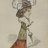 Caricature of Lillie Langtry