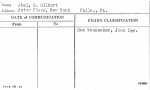 Abel, G. Gilbert